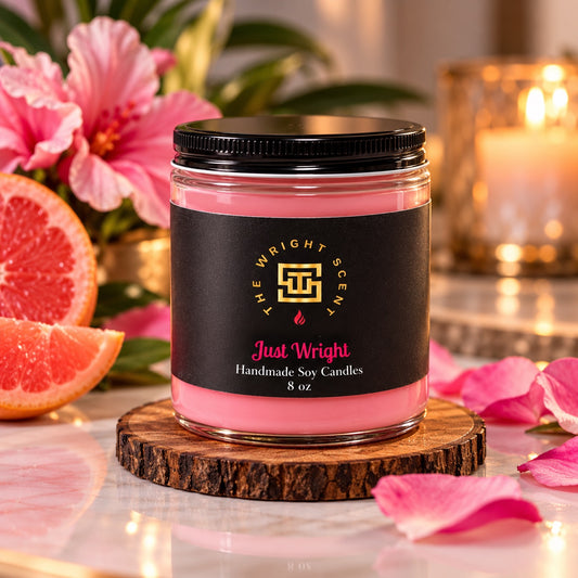 Just Wright Soy Candle & Wax Melts